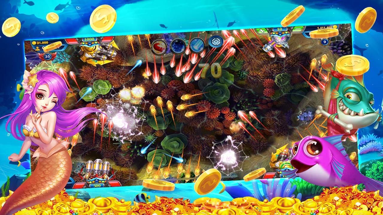 Aiming And Hitting Boss Fish On 11KK Casino Happy Fishing Game